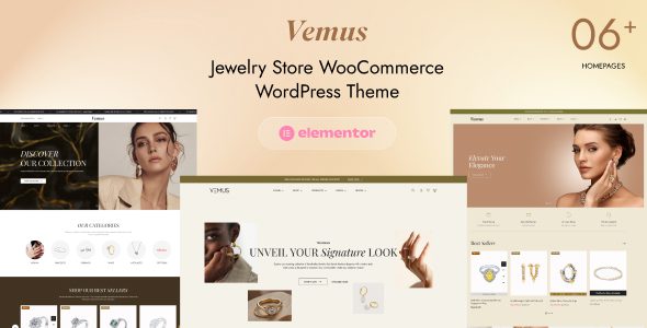 Vemus 1.0.3 - Jewelry Store WooCommerce WordPress Theme Vemus 1.0.3 - Jewelry Store WooCommerce WordPress Theme