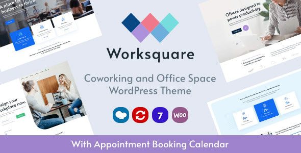 Worksquare 1.29 - Coworking and Office Space WordPress Theme Worksquare 1.29 - Coworking and Office Space WordPress Theme