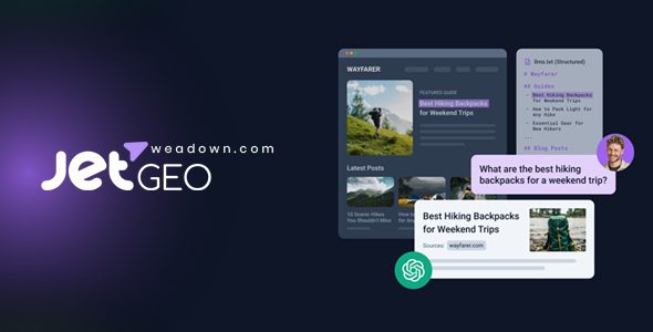 JetGEO 1.0.1 - WordPress AI SEO Plugin JetGEO 1.0.1 - WordPress AI SEO Plugin