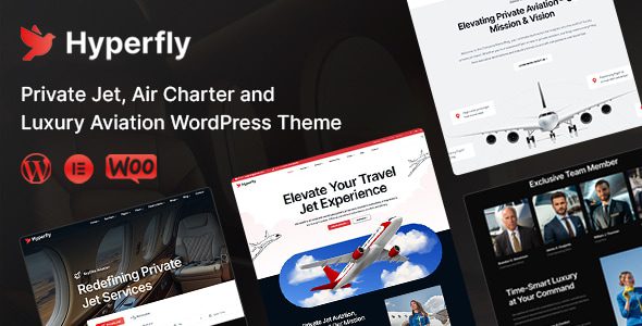HyperFly 2.0.0 - Private Jet Charter & Aviation WordPress Theme HyperFly 2.0.0 - Private Jet Charter & Aviation WordPress Theme