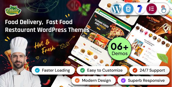Foodis 1.0.0 - Restaurant & Fast Food WordPress Theme Foodis 1.0.0 - Restaurant & Fast Food WordPress Theme