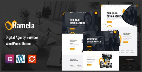 Hamela 1.2.6 - Digital Agency Services WordPress Theme Hamela 1.2.6 - Digital Agency Services WordPress Theme