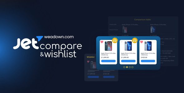 JetCompareWishlist 1.5.6 - Plugin for Elementor