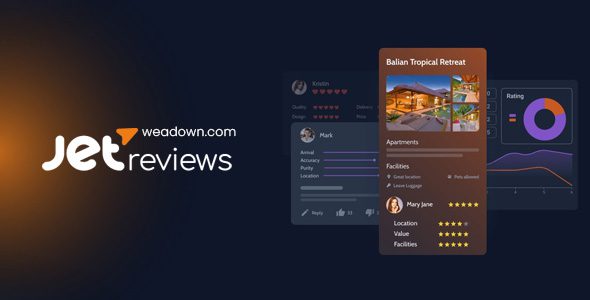 JetReviews 2.3.4 - WordPress Plugin for Reviews and Comments