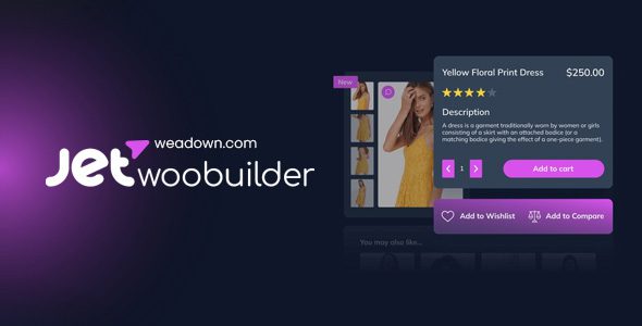 Free Download JetWooBuilder 2.1.4 Elementor WooCommerce plugin
