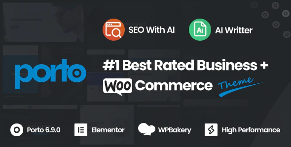 Free Download Porto 6.9.0 Nulled Multipurpose WooCommerce Theme