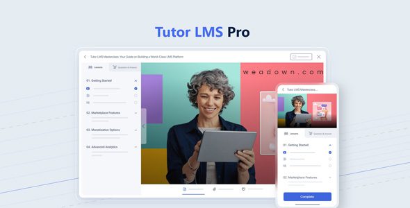 Tutor LMS Pro 2.6.2 Nulled - Most Powerful WordPress LMS Plugin