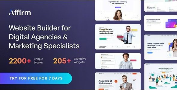 Download Free Affirm 4.3.4 - Marketing & Digital Agency WordPress Theme Affirm 4.3.4 - Marketing & Digital Agency WordPress Theme