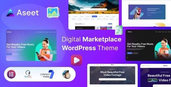 Aseet 1.0 - Digital Marketplace WordPress Theme