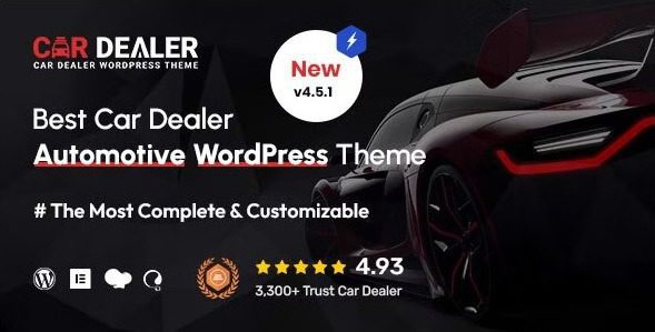 Car Dealer 5.3.1 Nulled - Automotive Responsive WordPress Theme