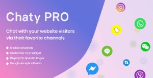 Chaty Pro 3.5.9 - WordPress Chat Plugin - WeaDown