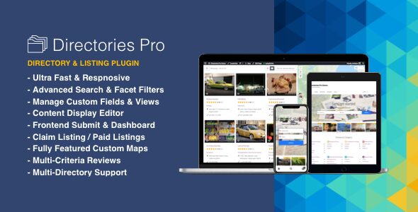 Directories Pro 1.14.2 Nulled - Directory plugin for WordPress