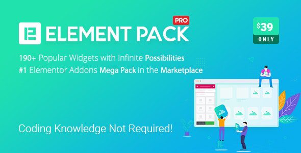 Free Download element pack 6 15 4 nulled – addon for elementor page builder wordpress plugin