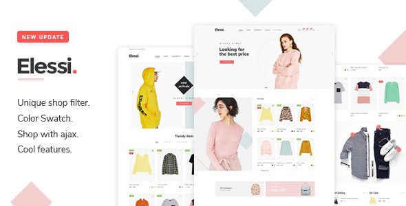 Elessi 6.0.5.1 - Tema WooCommerce AJAX WordPress - Suporte RTL