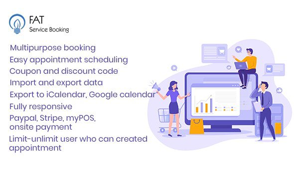 Fat Services Booking 5.5 - Automated Booking and Online Scheduling