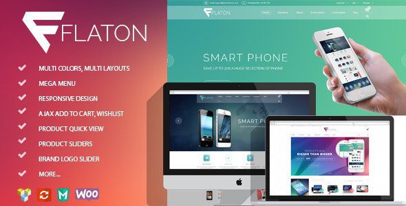 Flaton 1.6.7 - WooCommerce Responsive Digital Theme