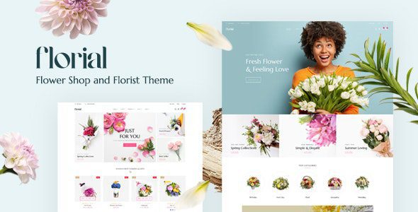 Florial 1.0.8 - Flower Store WooCommerce WordPress Theme