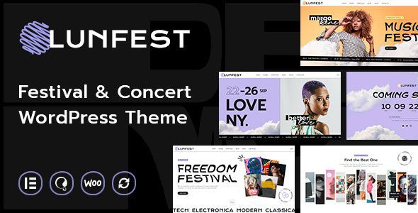 Lunfest 1.0.3 - Festival & Concert WordPress Theme