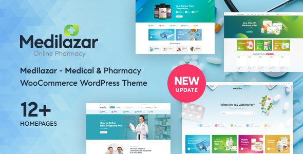Medilazar 1.2.3 - Pharmacy Medical WooCommerce WordPress Theme