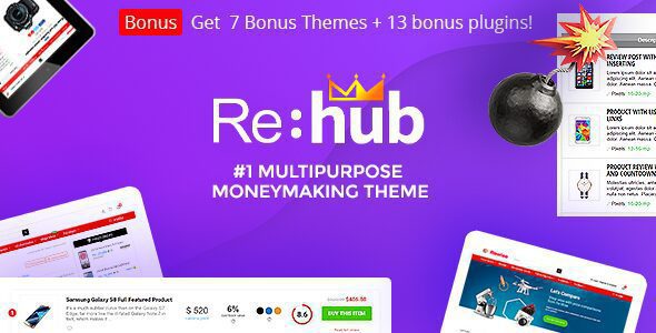 Download Free Rehub 19.9.9.7 - Price Comparison, Multi Vendor Marketplace Wordpress Theme Rehub 19.9.9.7 - Price Comparison, Multi Vendor Marketplace Wordpress Theme