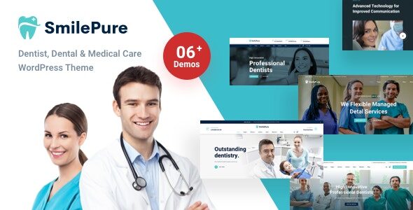 SmilePure 1.4.6 - Dental & Medical Care WordPress Theme