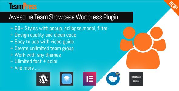 TeamPress 1.5.1 - Team Showcase Plugin