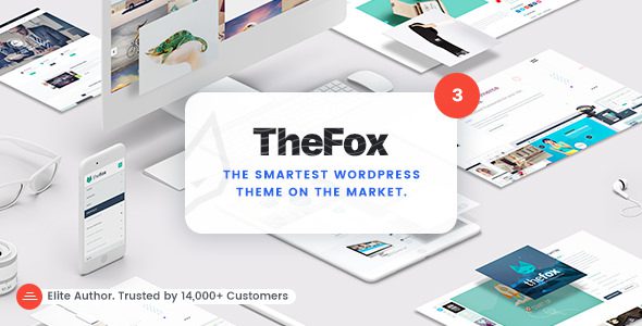 TheFox 3.9.77 – Responsive Multi-Purpose WordPress Theme – Chủ đề WordPress đa mục đích đáp ứng