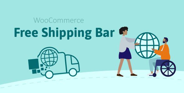 WooCommerce Free Shipping Bar 1.2.1 - Increase Average Order Value