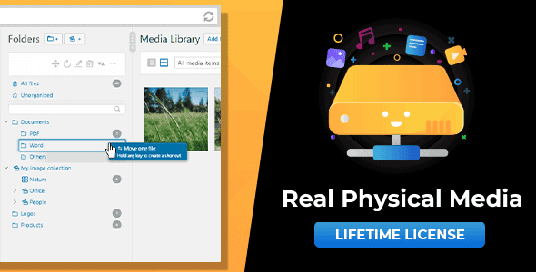 Real Physical Media 1.5.75 Nulled - Physical Media Folders & SEO Rewrites in WordPress