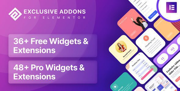 Exclusive Addons Elementor Pro 1.5.7 Nulled
