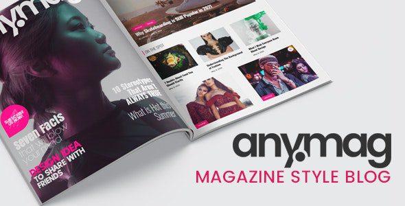 Anymag 2.8.6 - Magazine Style WordPress Blog