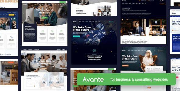 Avante 2.7.9 Nulled - Business Consulting WordPres Theme