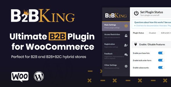 B2BKing 4.9.50 - The Ultimate WooCommerce B2B & Wholesale Plugin