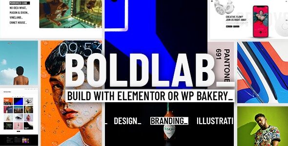 Boldlab 2.6.0 - Creative Agency WordPress Theme