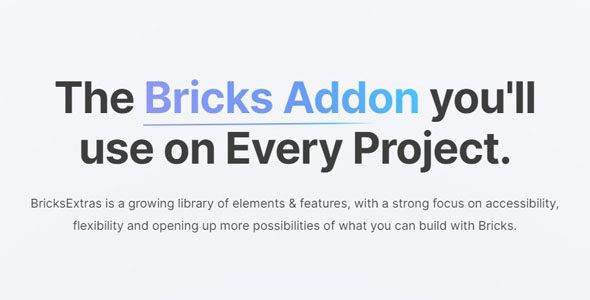BricksExtras 1.4.0 Nulled - Premium Bricks Builder Addon