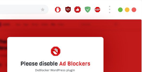DeBlocker 3.4.12 – Anti AdBlock for WordPress Plugin