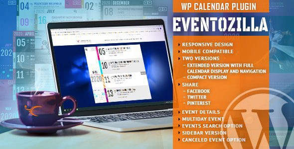 EventoZilla 1.5.4 - Event Calendar WordPress Plugin
