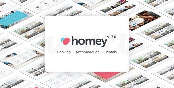 Homey 2.4.6 – Booking and Rentals WordPress Theme