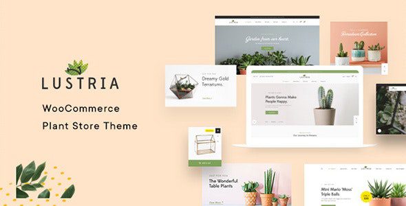 Lustria 3.4.0 - MultiPurpose Plant Store WordPress Theme