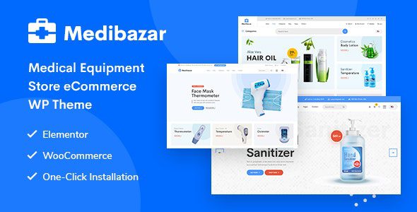 Medibazar 1.9.3 - Medical WooCommerce Theme
