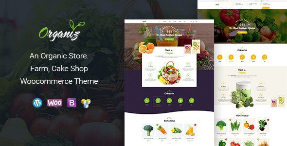 Organiz 2.5 - An Organic Store WooCommerce Theme