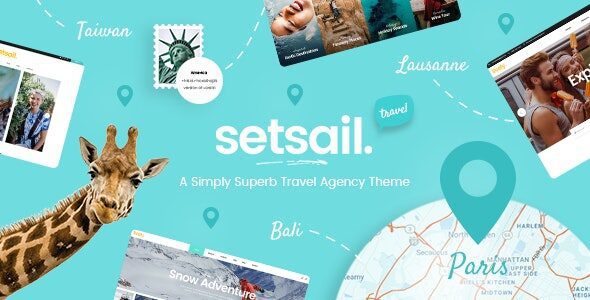 SetSail 1.8 Nulled - Travel Agency Theme