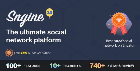 Sngine 3.11.1 Nulled - The Ultimate PHP Social Network Platform