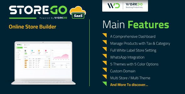 StoreGo SaaS 6.4.0 Nulled - Online Store Builder