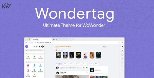 Wondertag 2.7.2 - The Ultimate WoWonder Theme