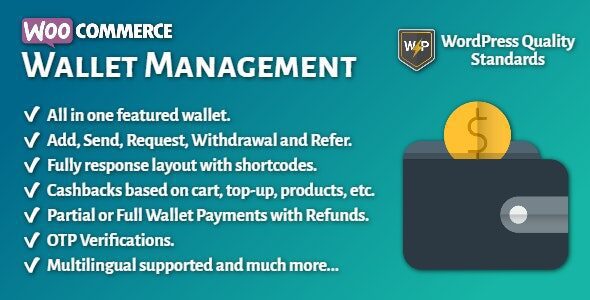 WooCommerce Wallet Management 2.6.0