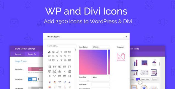 WP and Divi Icons Pro 2.0.9 - Icon Plugin for WordPress & Divi