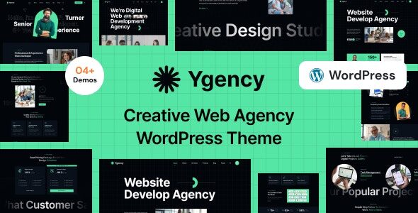 Ygency 1.0.3 - Web Design Agency WordPress Theme