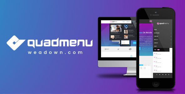 QuadMenu Pro 3.0.4 - WordPress Mega Menu