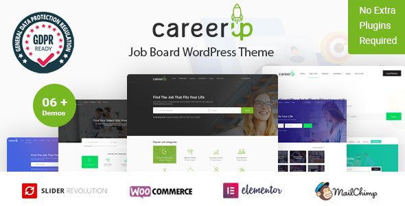 CareerUp 2.3.34 - Job Board WordPress Theme